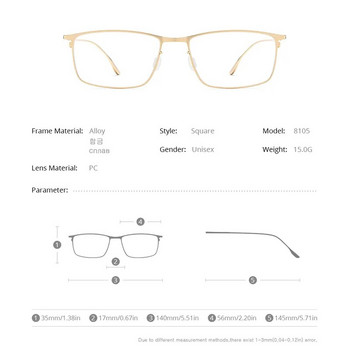 Рамка за очила FONEX от титанова сплав Мъжки квадратни рамки за очила с рецепта за късогледство 2020 г. Нови пълни оптични корейски очила 8105