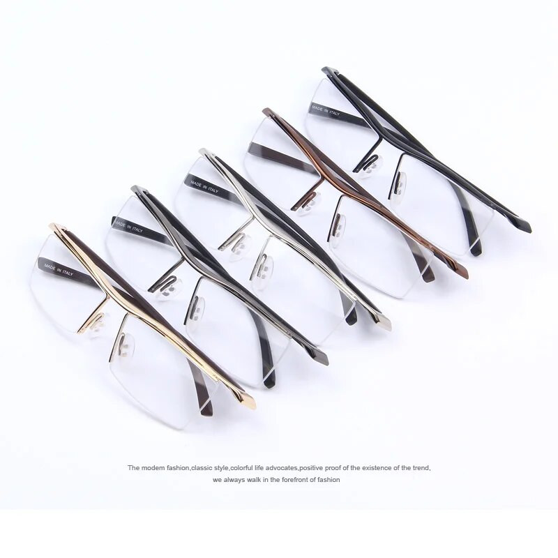 MERRYS Vīriešu optiskie ietvari Brilles rāmji Pakaramie Brilles Modes Brilles Rāmis Miopija Titāna Rāmis TR90 Kājas