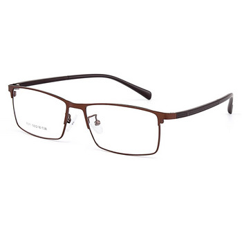 Gmei Optical Мъжки очила от титаниева сплав Рамки за мъжки очила Гъвкави дупки Крака IP галванични сплави Очила Y7011