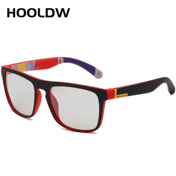 HOOLDW Мъжки фотохромни слънчеви очила Мъжки поляризирани слънчеви очила за шофиране Дамски спортни очила Промяна на цвета Очила Очила UV400