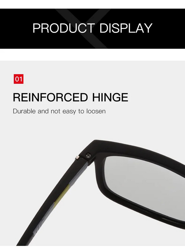 HOOLDW Vīriešu Fotohromas Saulesbrilles Vīriešu Polarizētas Braukšanas Saulesbrilles Sieviešu Sporta Aizsargbrilles Mainīt Krāsu Brilles Brilles UV400