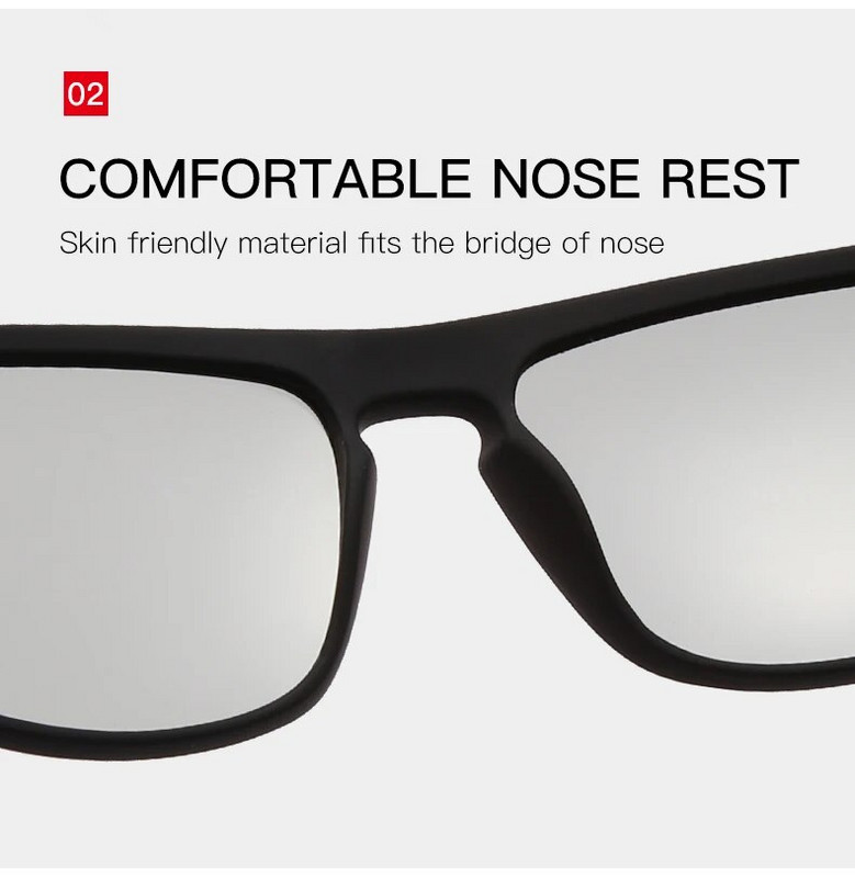 HOOLDW Vīriešu Fotohromas Saulesbrilles Vīriešu Polarizētas Braukšanas Saulesbrilles Sieviešu Sporta Aizsargbrilles Mainīt Krāsu Brilles Brilles UV400