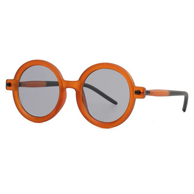 Uued moodsad retrosuured ümmargused päikeseprillid naistele Meestele Brändi kvaliteet Seitsme raamiga vintage disain päikeseprillid trendikas varjus