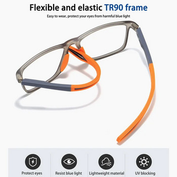 Photochromic TR Silicone Sports Myopia Glasses Anti Blue Light για άντρες Αλλαγή χρώματος Γυαλιά ηλίου Anti-Shedding Μπάσκετ Ποδόσφαιρο