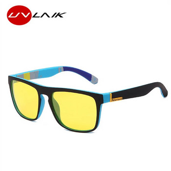 UVLAIK γυαλιά νυχτερινής όρασης ανδρικά γυναικεία γυαλιά ηλίου polarized κίτρινο φακό αντιθαμβωτικό γυαλιά ηλίου Night Driving Γυαλιά ηλίου UV400