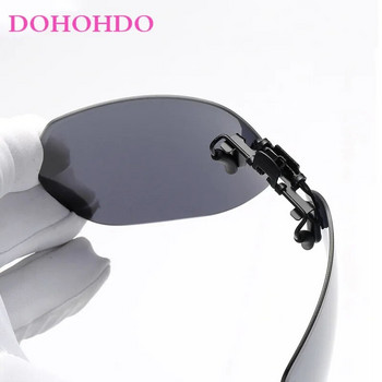 Ανδρικό κλιπ μόδας σε πολωτικά γυαλιά ηλίου Γυναικείο πρόγραμμα οδήγησης καθρέφτη φακού φλας Κλιπ ηλίου γυαλιά Κάλυμμα γυαλιά νυχτερινής όρασης UV400
