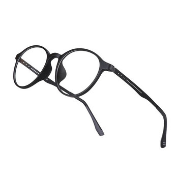 Нова ултралека титаниева сплав TR90 очила за късогледство ретро кръгли оптични диоптрични рамки за очила за мъже и жени
