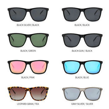 Ανδρικά γυαλιά ηλίου με μεταλλικό πρόγραμμα οδήγησης από αλουμίνιο μαγνήσιο πολωμένο Al Mg Classic Retro 2023 Brand Designer UV400 Sunglasses 0733