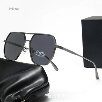 2023 Алуминиево-магнезиеви поляризирани слънчеви очила Фотохромни пилотни слънчеви очила с двоен лъч Мъжки слънчеви очила с хамелеон за шофиране и риболов