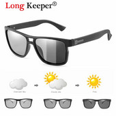 Νέα πολωτικά φωτοχρωμικά γυαλιά ηλίου ανδρικά γυαλιά οδήγησης Chameleon Ανδρικά γυαλιά οδήγησης ημέρας νυχτερινής όρασης Lentes Sol Hombre