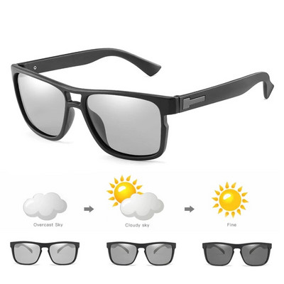 Νέα πολωτικά φωτοχρωμικά γυαλιά ηλίου ανδρικά γυαλιά οδήγησης Chameleon Ανδρικά γυαλιά οδήγησης ημέρας νυχτερινής όρασης Lentes Sol Hombre