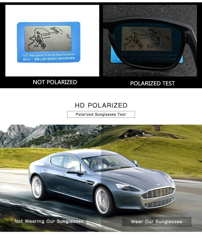 Νέα πολωτικά φωτοχρωμικά γυαλιά ηλίου ανδρικά γυαλιά οδήγησης Chameleon Ανδρικά γυαλιά οδήγησης ημέρας νυχτερινής όρασης Lentes Sol Hombre