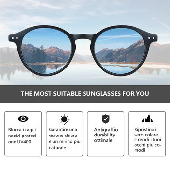 ZENOTTIC Ретро поляризирани слънчеви очила 2023 2022 Мъже Жени Ретро слънчеви очила с малка кръгла рамка Polaroid Lens UV400 Goggles Shades