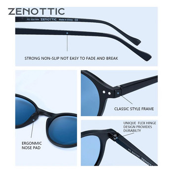 ZENOTTIC Retro Polarized γυαλιά ηλίου 2023 2022 Ανδρικά Γυναικεία Vintage Μικρό Στρογγυλό Σκελετό Γυαλιά ηλίου Polaroid Lens UV400 Goggles Shades