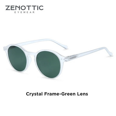 ZENOTTIC retro polarizētās saulesbrilles, 2023. g. 2022. gads vīriešiem, sievietēm, vintage, maza, apaļa rāmja saulesbrilles Polaroid Lens UV400 aizsargbrilles