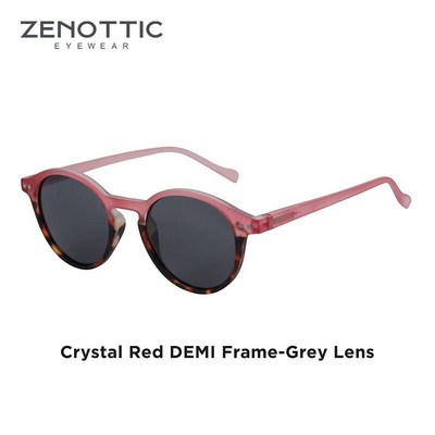 ZENOTTIC retro polarizētās saulesbrilles, 2023. g. 2022. gads vīriešiem, sievietēm, vintage, maza, apaļa rāmja saulesbrilles Polaroid Lens UV400 aizsargbrilles