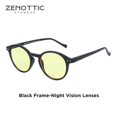 ZENOTTIC retro polarizētās saulesbrilles, 2023. g. 2022. gads vīriešiem, sievietēm, vintage, maza, apaļa rāmja saulesbrilles Polaroid Lens UV400 aizsargbrilles