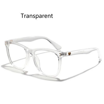 Oulylan Прозрачни очила Жени Мъжки Рамки за очила против синя светлина Женски мъжки компютърни очила Прозрачна оптична рамка за късогледство