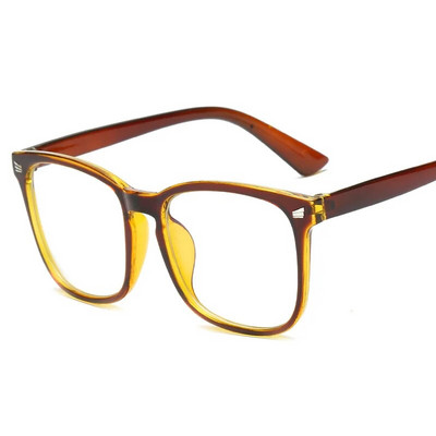 Oulylan Ochelari de vedere transparenți, femei, bărbați, ochelari anti-lumină albastră, rame, femei, bărbați, computer, ochelari, ramă optică transparentă pentru miopie
