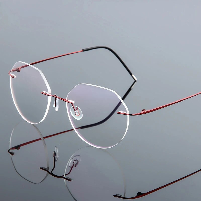 Iboode Ultralight Γυαλιά Γυαλιά Μνήμης Γυαλιά ανάγνωσης Titanium Rimless Ανδρικά και γυναικεία γυαλιά πρεσβυωπίας Μάρκα 2020