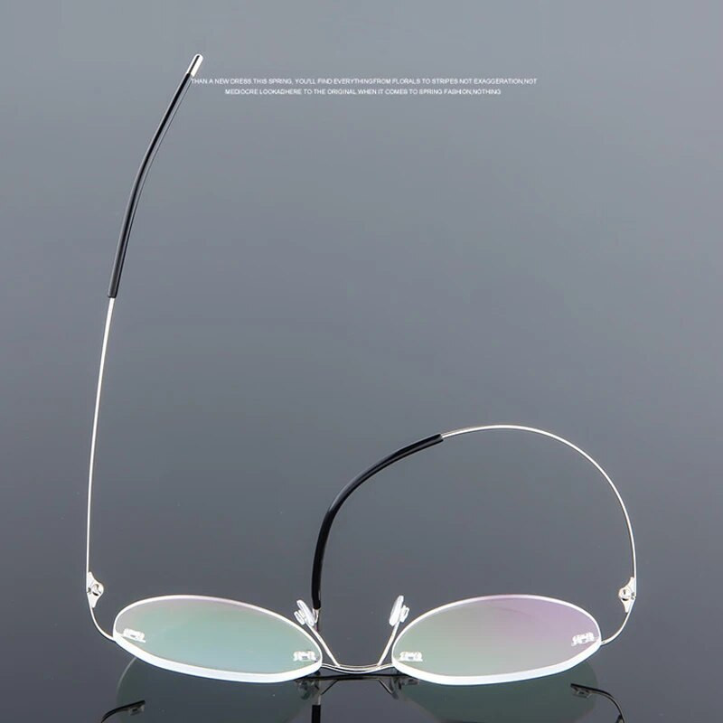 Iboode Ultralight Γυαλιά Γυαλιά Μνήμης Γυαλιά ανάγνωσης Titanium Rimless Ανδρικά και γυναικεία γυαλιά πρεσβυωπίας Μάρκα 2020