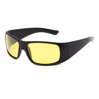 YAMEIZE Anti Glare nakts redzamības brilles braukšanai vīriešiem polarizētās saulesbrilles sievietēm autovadītāja brilles dzeltenās lēcas sporta brilles