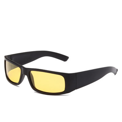 YAMEIZE Anti Glare nakts redzamības brilles braukšanai vīriešiem polarizētās saulesbrilles sievietēm autovadītāja brilles dzeltenās lēcas sporta brilles