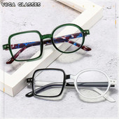 Rama de ochelari rotunzi de modă, femei, bărbați, lentile transparente, ochelari pătrați, ochelari optici, rame de ochelari pentru bărbați
