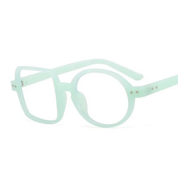 Модни кръгли рамки за очила Жени Мъже Прозрачни лещи Квадратни очила Оптични очила Очила Женски рамки за очила за мъже