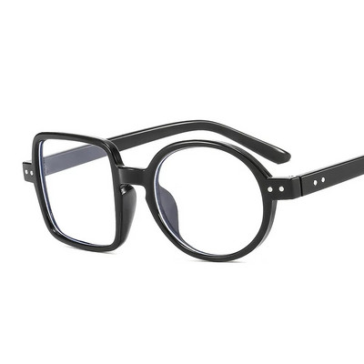 Rama de ochelari rotunzi de modă, femei, bărbați, lentile transparente, ochelari pătrați, ochelari optici, rame de ochelari pentru bărbați