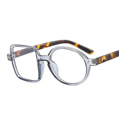Rama de ochelari rotunzi de modă, femei, bărbați, lentile transparente, ochelari pătrați, ochelari optici, rame de ochelari pentru bărbați