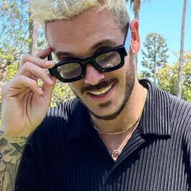 Jaunas retro polarizētas saulesbrilles vīriešiem sievietēm 2023. g. modes panku dizaineru saulesbrilles vintage toņos UV400 brilles gafas de sol hombre