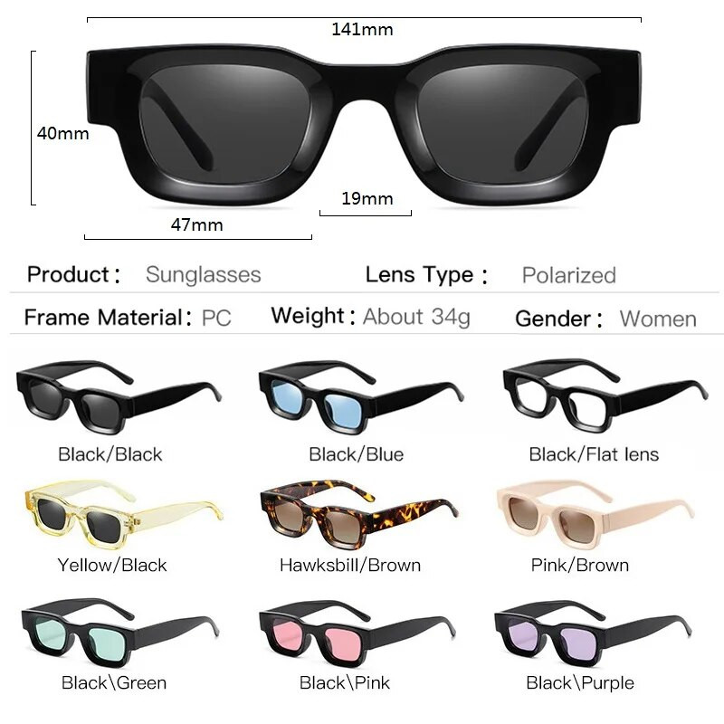 Jaunas retro polarizētas saulesbrilles vīriešiem sievietēm 2023. g. modes panku dizaineru saulesbrilles vintage toņos UV400 brilles gafas de sol hombre