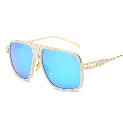 Vintage lielizmēra saulesbrilles vīriešiem Zīmols Dizaineris Klasisks Retro Liels Rāmis Saulesbrilles Vīriešu Gradients Braukšanai Oculos De Sol