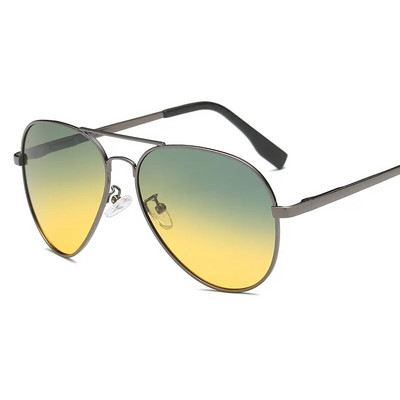 Fashion Brand Pilot γυαλιά ηλίου για άντρες Polarized Photochromic Day Driving Γυαλιά Γυναικεία γυαλιά Chameleon Unisex Sonnenbrille