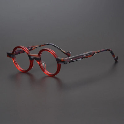 55104 Vintage ümmargused atsetaadist prillid, meeste lühinägelikkus, retseptiprillid, naiste optilised prillid, Steampunk prillid