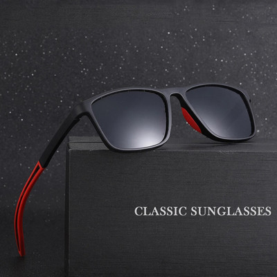 Ochelari de soare polarizați pentru sport, ultra-ușori, din silicon TR, ochelari de soare polarizați pentru bărbați, anti-vărsare, anti-orbire, ochelari de soare pentru șofat în aer liber