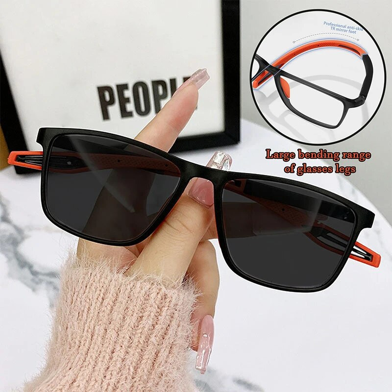 TR Silikona īpaši vieglas sporta polarizētās saulesbrilles Vīriešu pretizliešanas pret atspīdumu saulesbrilles Brilles āra braukšanas saulesbrilles