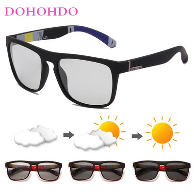 Vīriešu Zīmols Dizains Klasiskas polarizētas saulesbrilles Kvadrātveida pārklājums Braukšanai Saulesbrilles Vīriešu Saulesbriļļu Toņi Brilles Gafas De Sol UV400