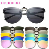 Ανδρικά γυαλιά ηλίου DOHOHDO Polarized Clip σε γυαλιά ηλίου Αξεσουάρ γυαλιών ηλίου Φωτοχρωμικά γυαλιά οδήγησης Γυναικεία γυαλιά ματιών γάτας UV400