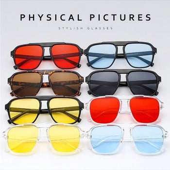 Мъжки слънчеви очила с големи рамки Класически поляризирани Спортни очила за риболов и шофиране Ретро нюанси UV400 Очила Модерни очила