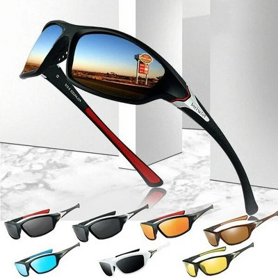 2022-es új luxus polarizált vezetési napszemüvegek Férfi klasszikus sportszemüvegek szabadtéri horgásztúrákhoz Retro UV400 napszemüvegek