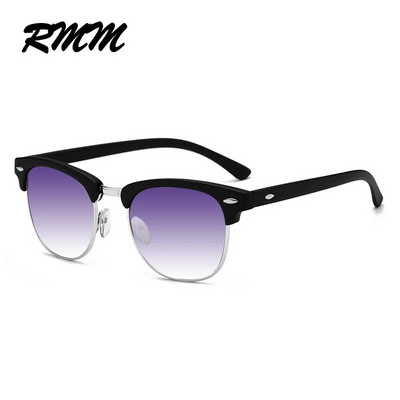 2023. gada Jaunas modes daļēji bezmalu saulesbrilles vīriešiem sievietēm Zīmols RMM Designer pusrāmja saulesbrilles Classic UV400