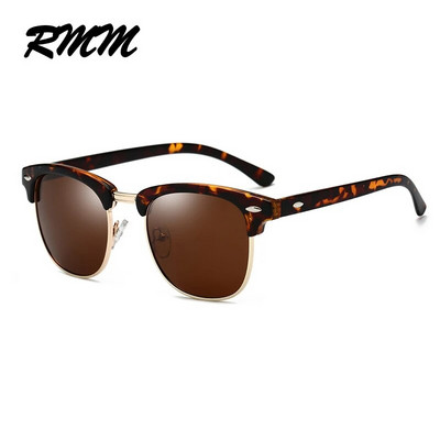 2023. gada Jaunas modes daļēji bezmalu saulesbrilles vīriešiem sievietēm Zīmols RMM Designer pusrāmja saulesbrilles Classic UV400