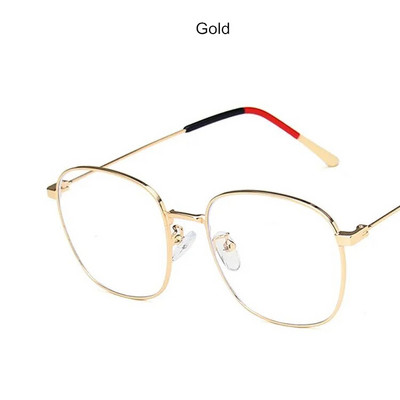 Anti-sinine hele meeste arvutiprillid, mood, ruudukujulised metallprillid, raam, klassikalised naiste lühinägelikkus, optika, 2020. aasta prillid