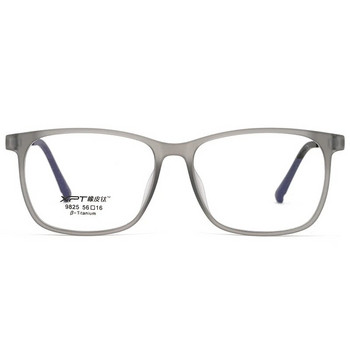 Ανδρικά γυαλιά οράσεως τιτανίου Σκελετός Ultralight Γυαλιά Myopia Full Frame Άνετο μεγάλου μεγέθους Τετράγωνο Οπτικά Γυαλιά Σκελετός 9825