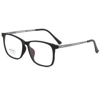 Мъжки титаниеви рамки за очила Свръхлеки очила за късогледство Пълна рамка Удобни големи квадратни рамки за оптични очила 9825