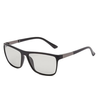 Square Photochromic Chameleon Polarized Päikeseprillid Unisex Mehed Naiste Bränd Disainer Sõidu päikeseprillid UV400 Polaroid päikeseprillid