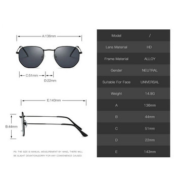 RBROVO 2023 Metal Vintage Ανδρικά γυαλιά ηλίου Πολυτελή μάρκα Polygon γυαλιά Ανδρικά/Γυναικεία Ανδρικά γυαλιά σχεδιαστών Oculos De Sol Masculino