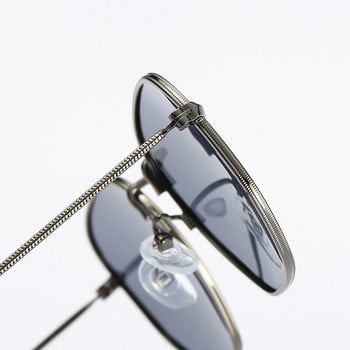 RBROVO 2023 Метални ретро слънчеви очила Мъжки Луксозна марка Polygon Glasses Мъжки/Женски дизайнерски очила Мъжки Oculos De Sol Masculino